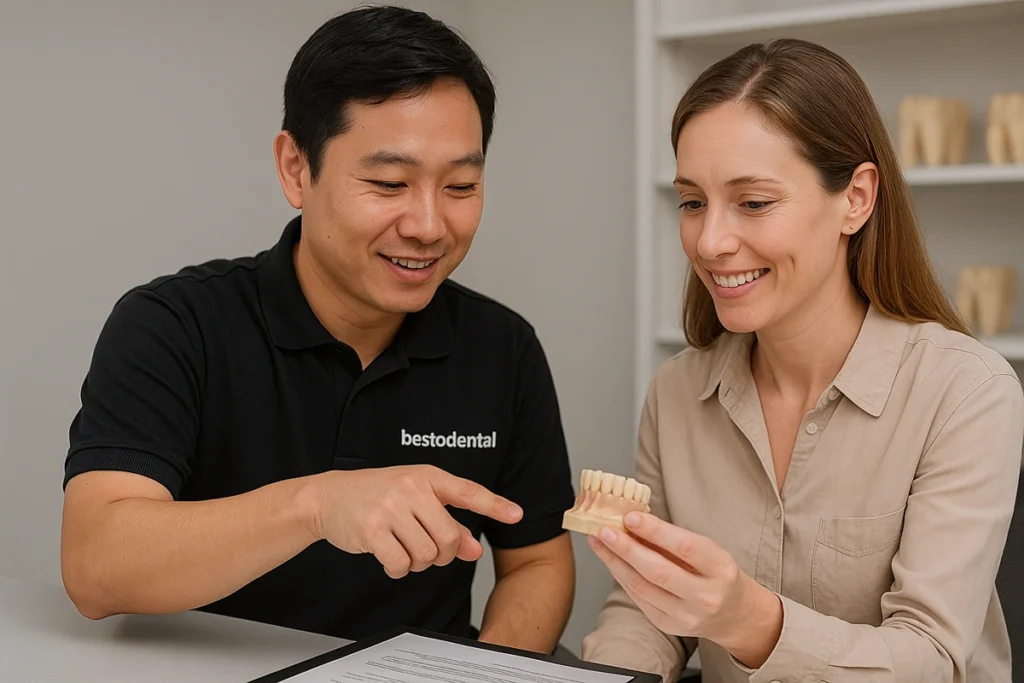 BestoDental collaboration scene