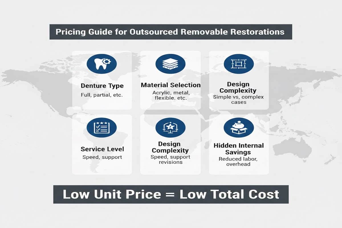 Removable Restorations Outsourcing