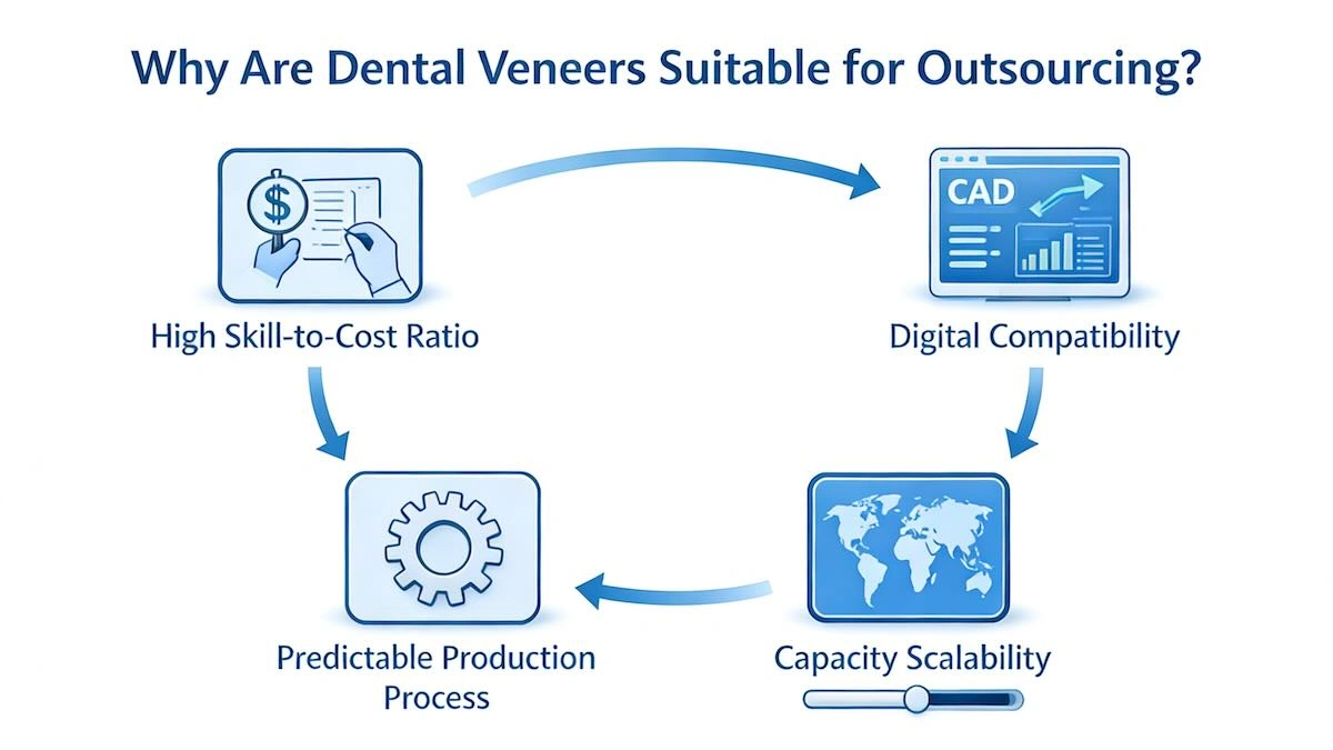 Dental Veneers Outsourcing