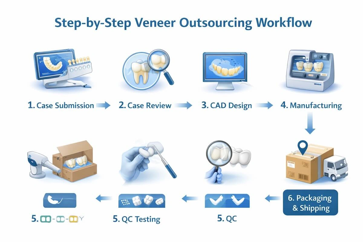Dental Veneers Outsourcing