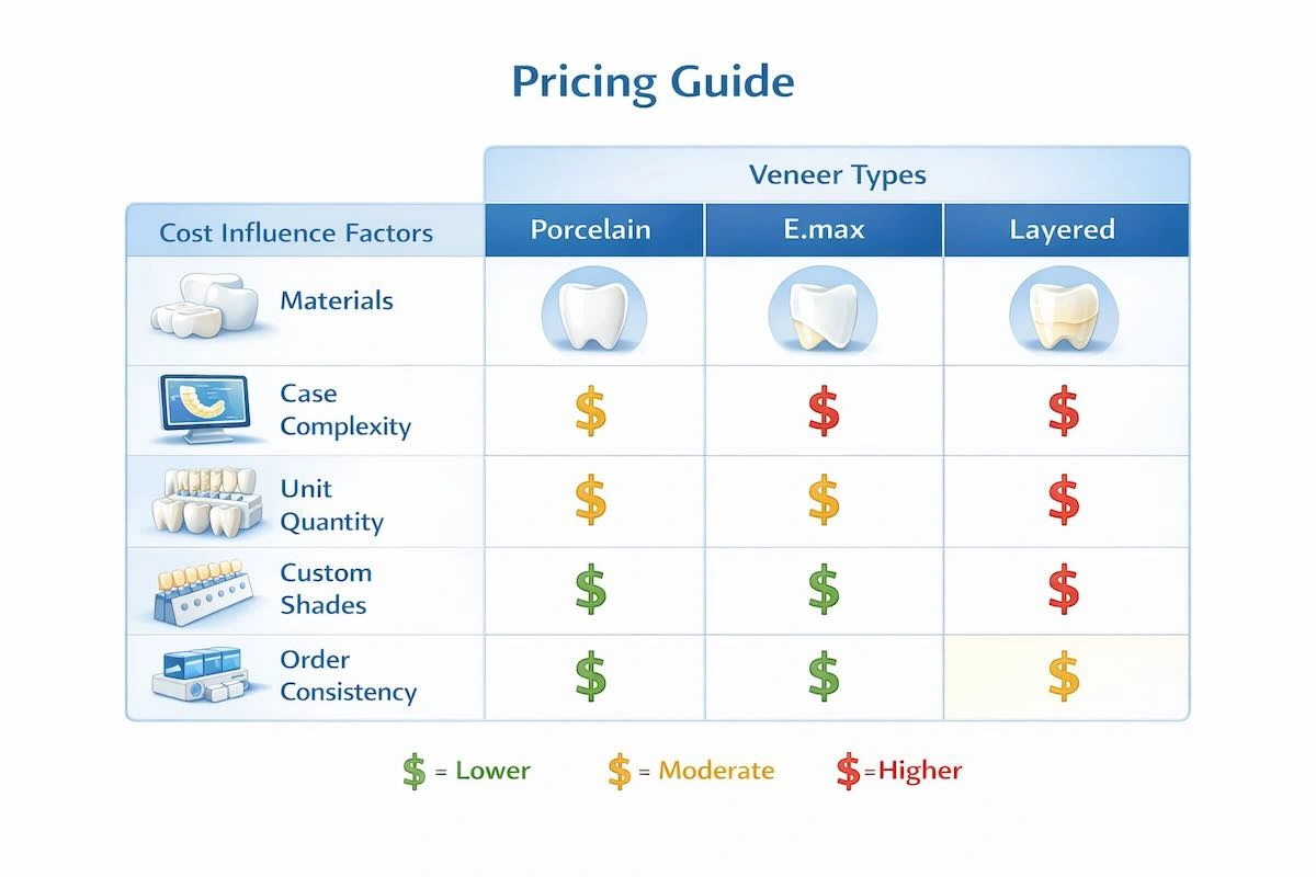 Dental Veneers Outsourcing