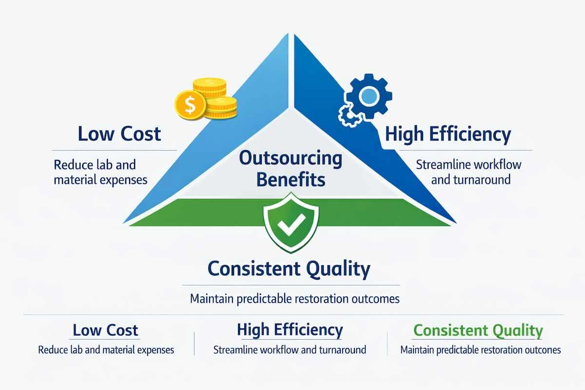 Inlays and Onlays Outsourcing Guide