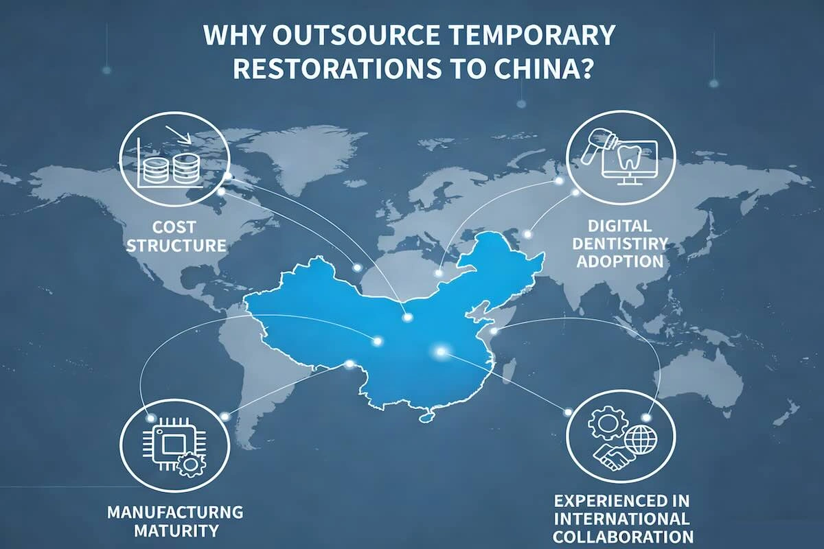 Temporary Restorations Outsourcing