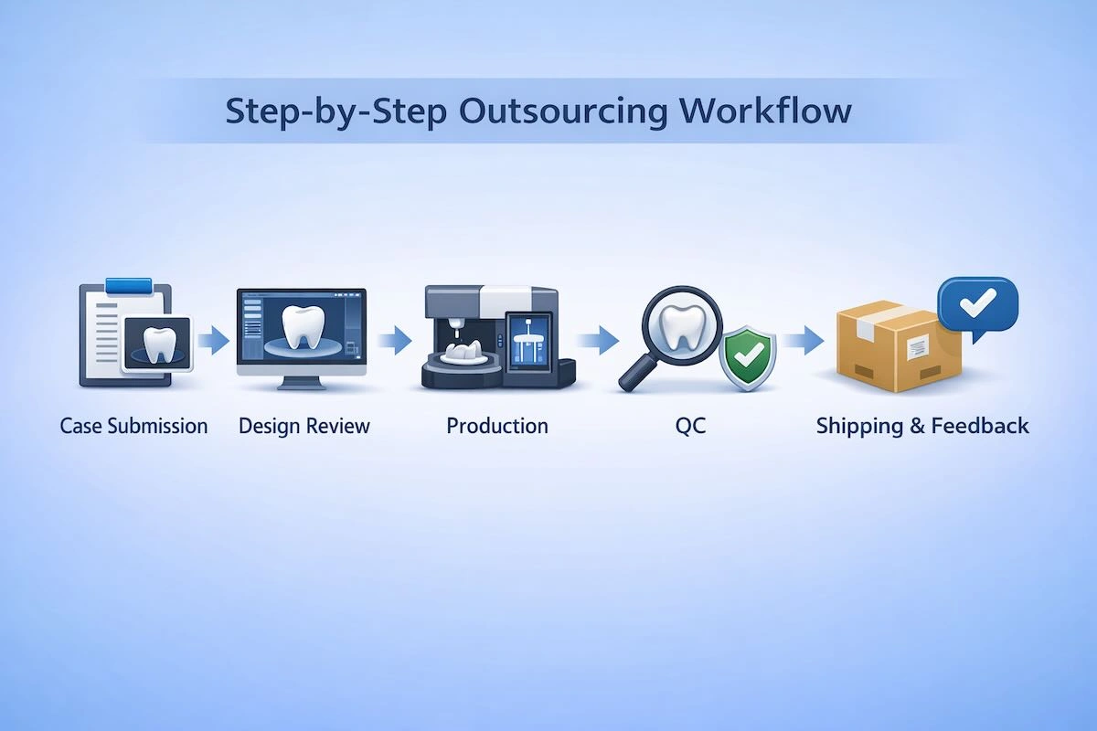 Temporary Restorations Outsourcing