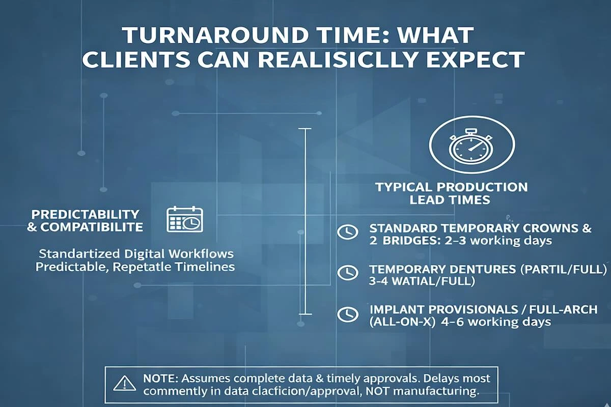 Temporary Restorations Outsourcing