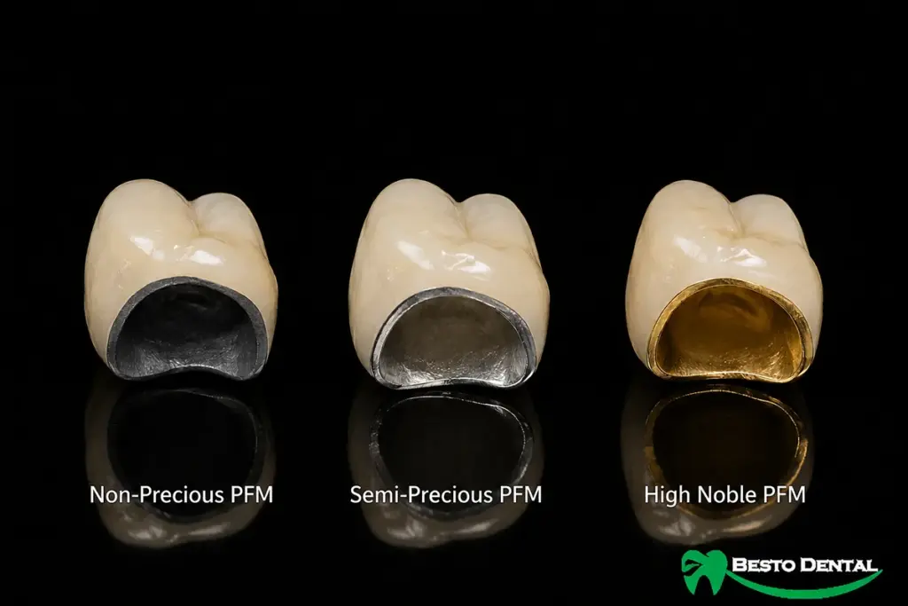 Types of PFM Restorations