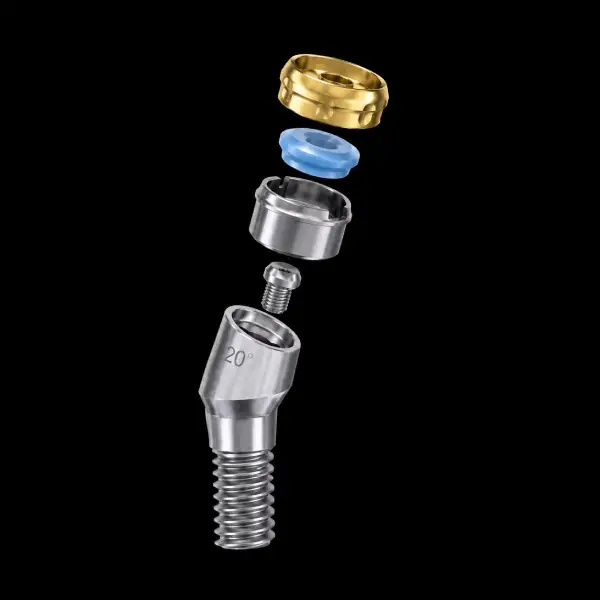 Angled Stud-Snap Attachment