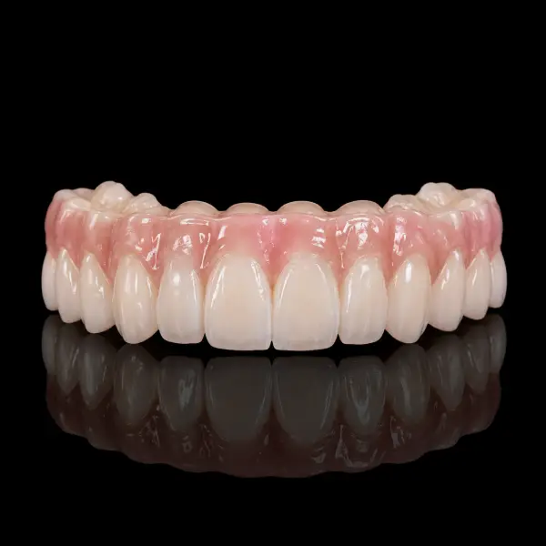 CAD/CAM PMMA Temporary Teeth with Gum