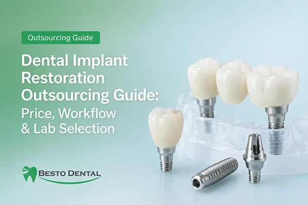Dental Implant Restoration Outsourcing Guide: Price, Workflow & Lab Selection