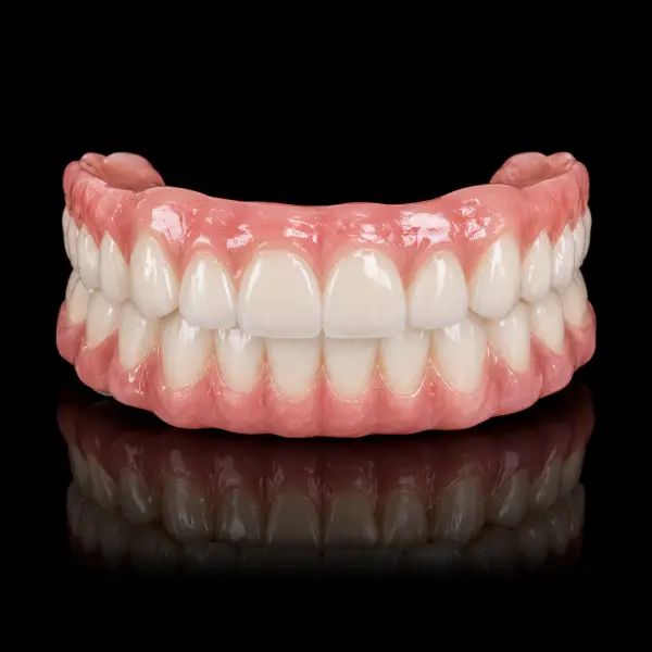 Full Arch Temporary Teeth with Gum