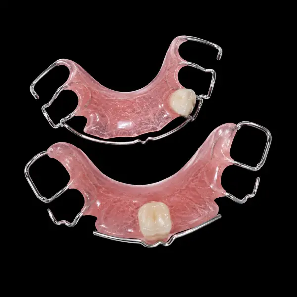 Hawley Retainer with Pontic