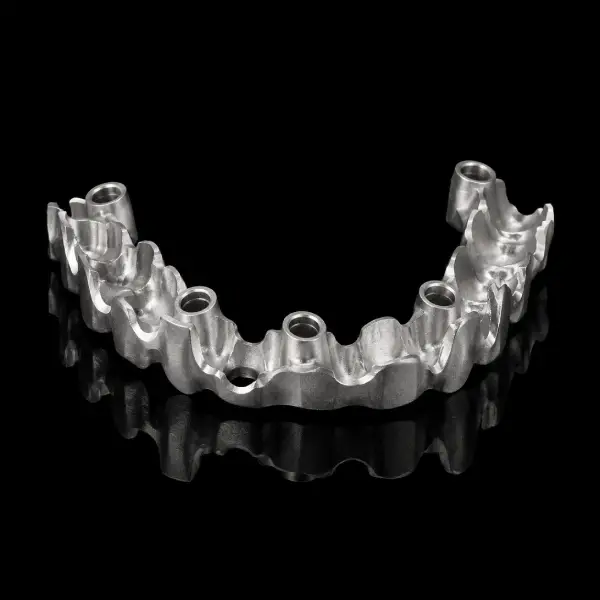 Milled Titanium Framework
