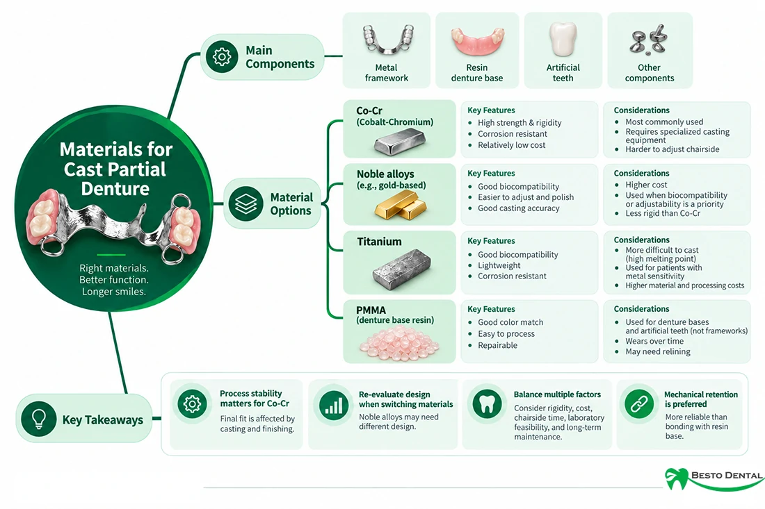 Material chart