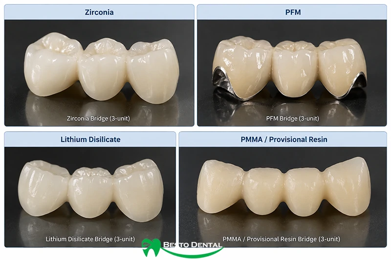 Materials of Dental Bridges